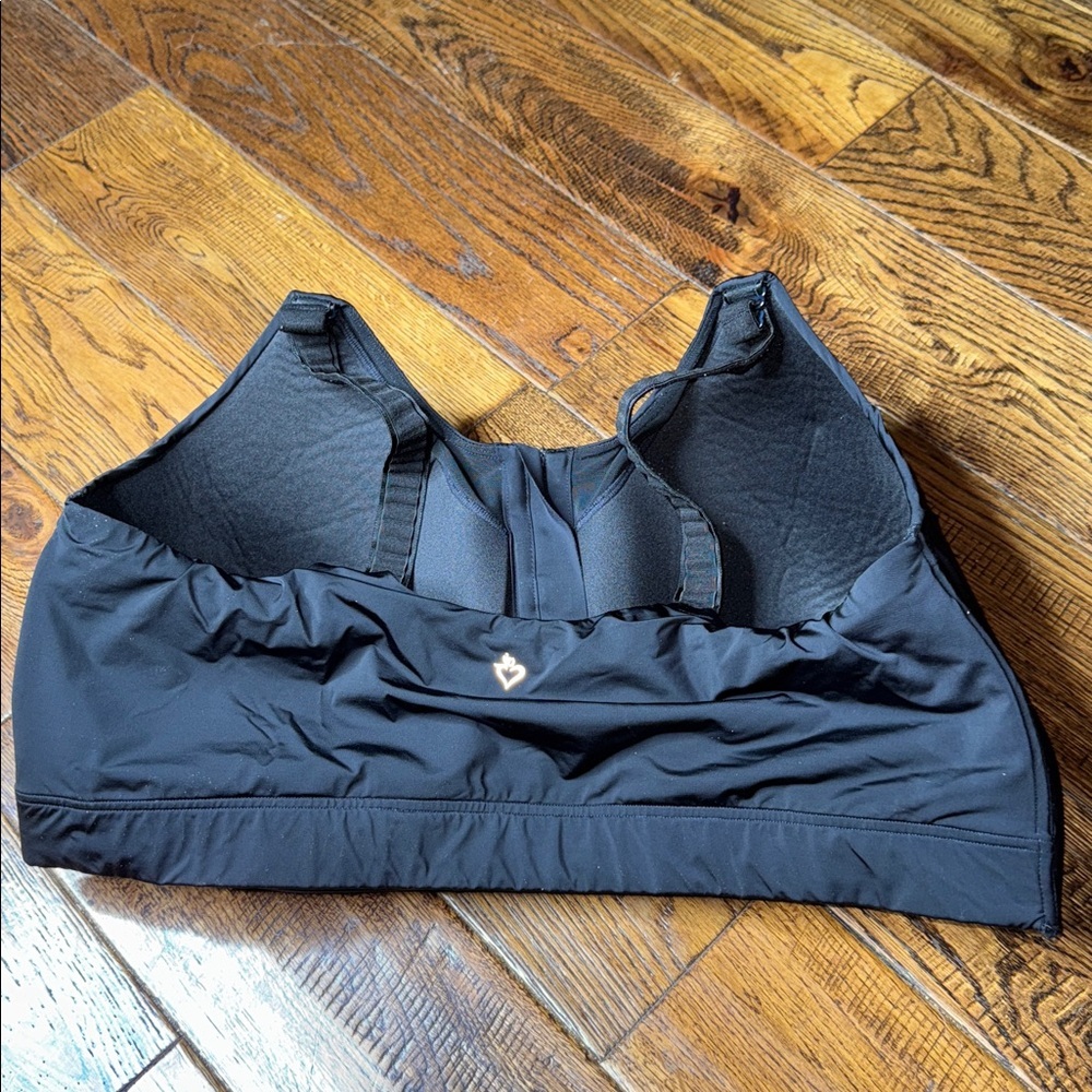 Torrid Black Zip-Front Bra Size 44DDD - Picture 2 of 5